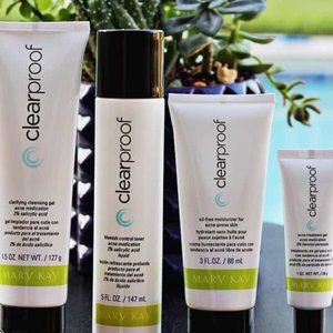 Clear proof for acne prone skin.